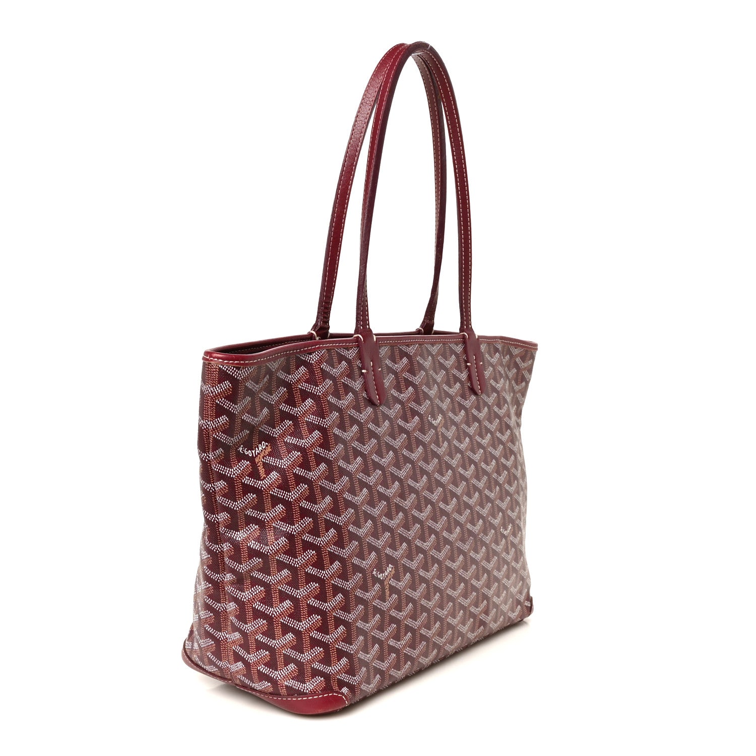 Goyardine Artois PM Burgundy