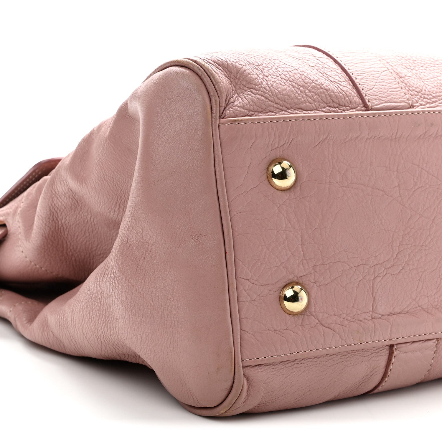 Classic Grain Calfskin Bayswater Powder Pink