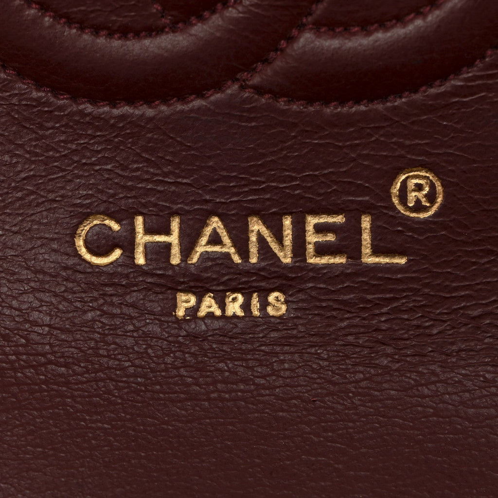 Lambskin Quilted Small Single Flap Black