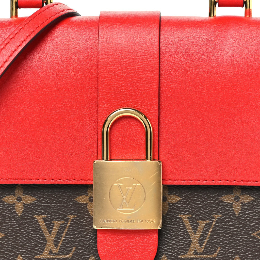 Monogram Locky BB Coquelicot