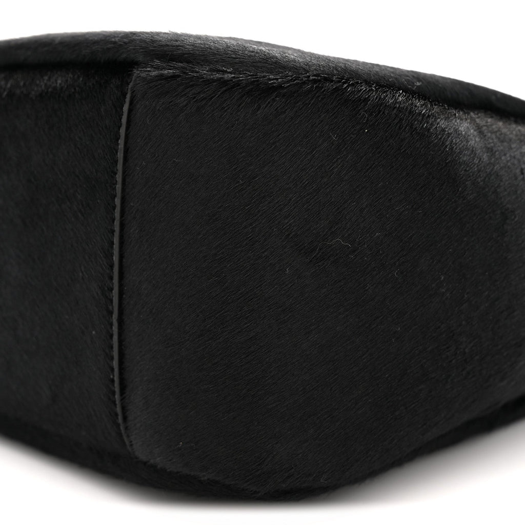Calf Hair Small Le 5 A 7 Soft Hobo Black