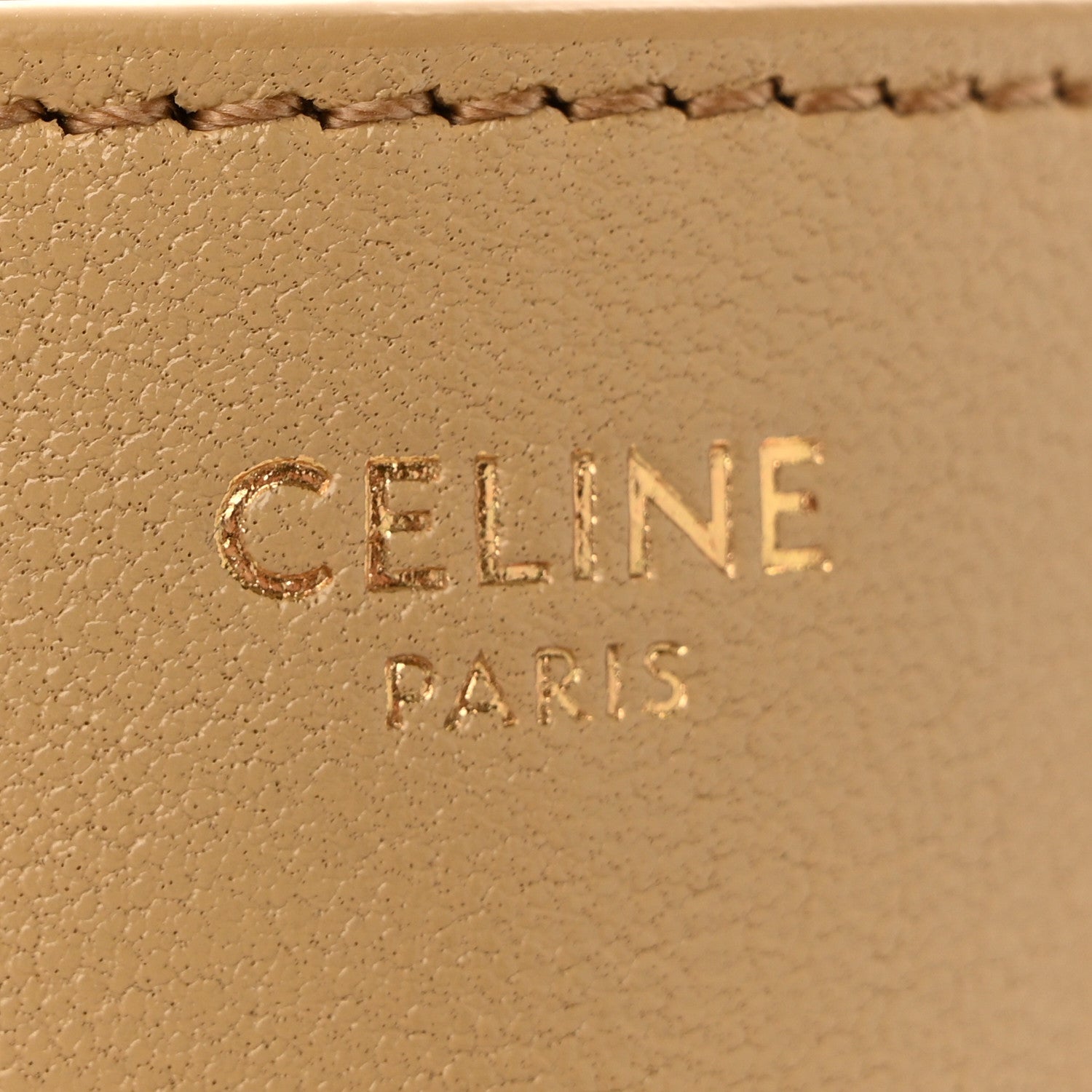 Shiny Lambskin Soft Triomphe Besace Bag Sandcastle