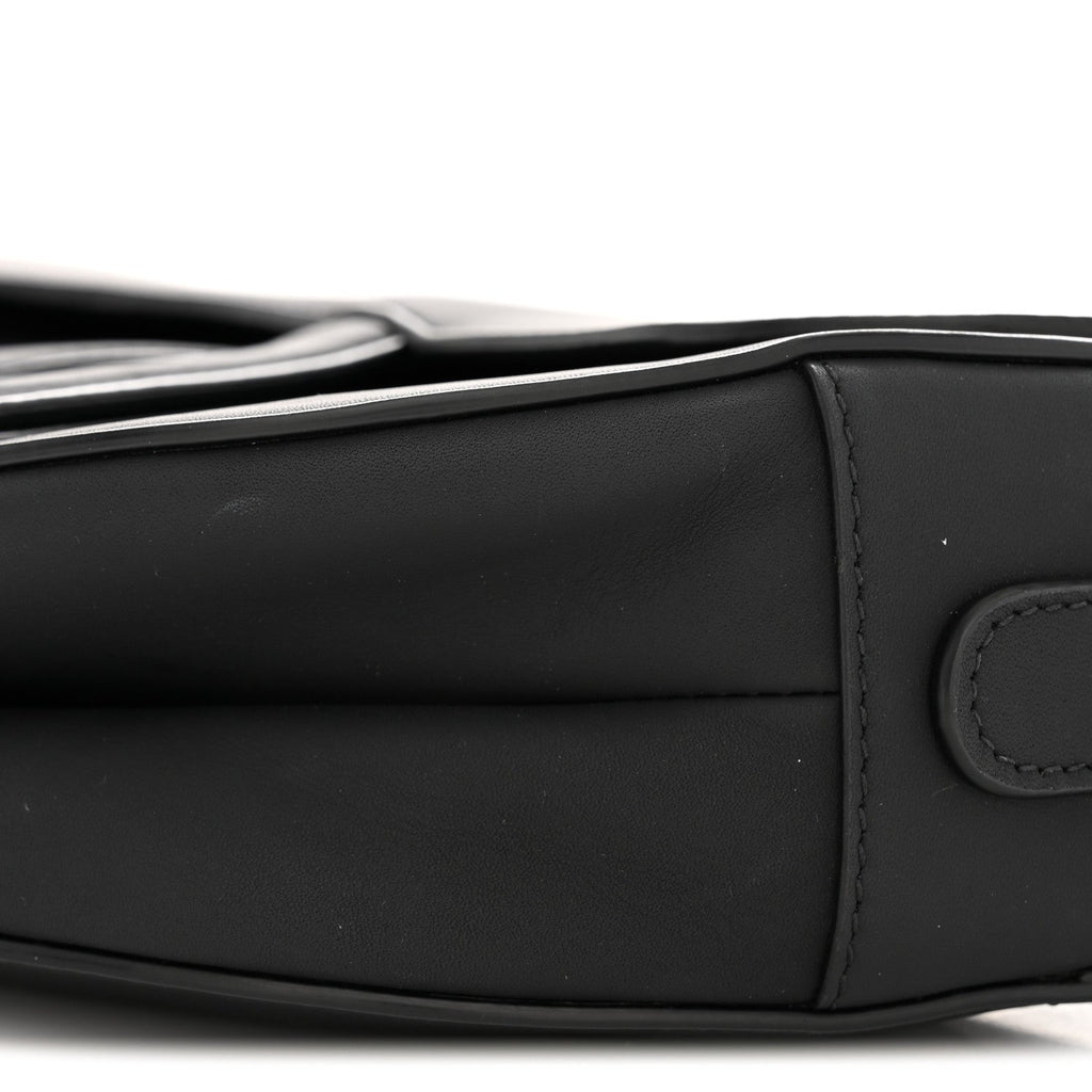 Ultra Matte Saddle Bag With Strap Black