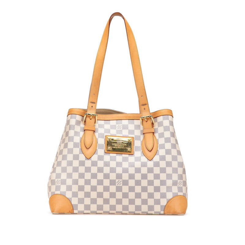 Louis Vuitton Hampstead MM Damier Azur shoulder bag