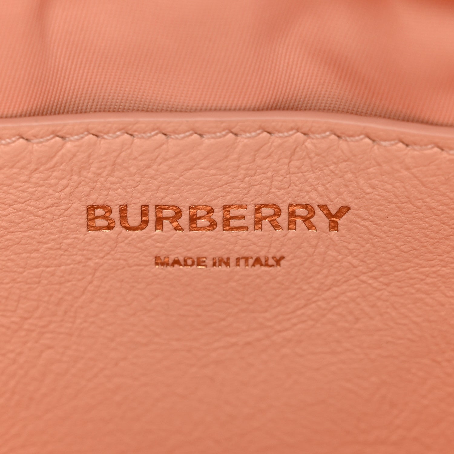 Lambskin Quilted Mini Lola Camera Bag Peach