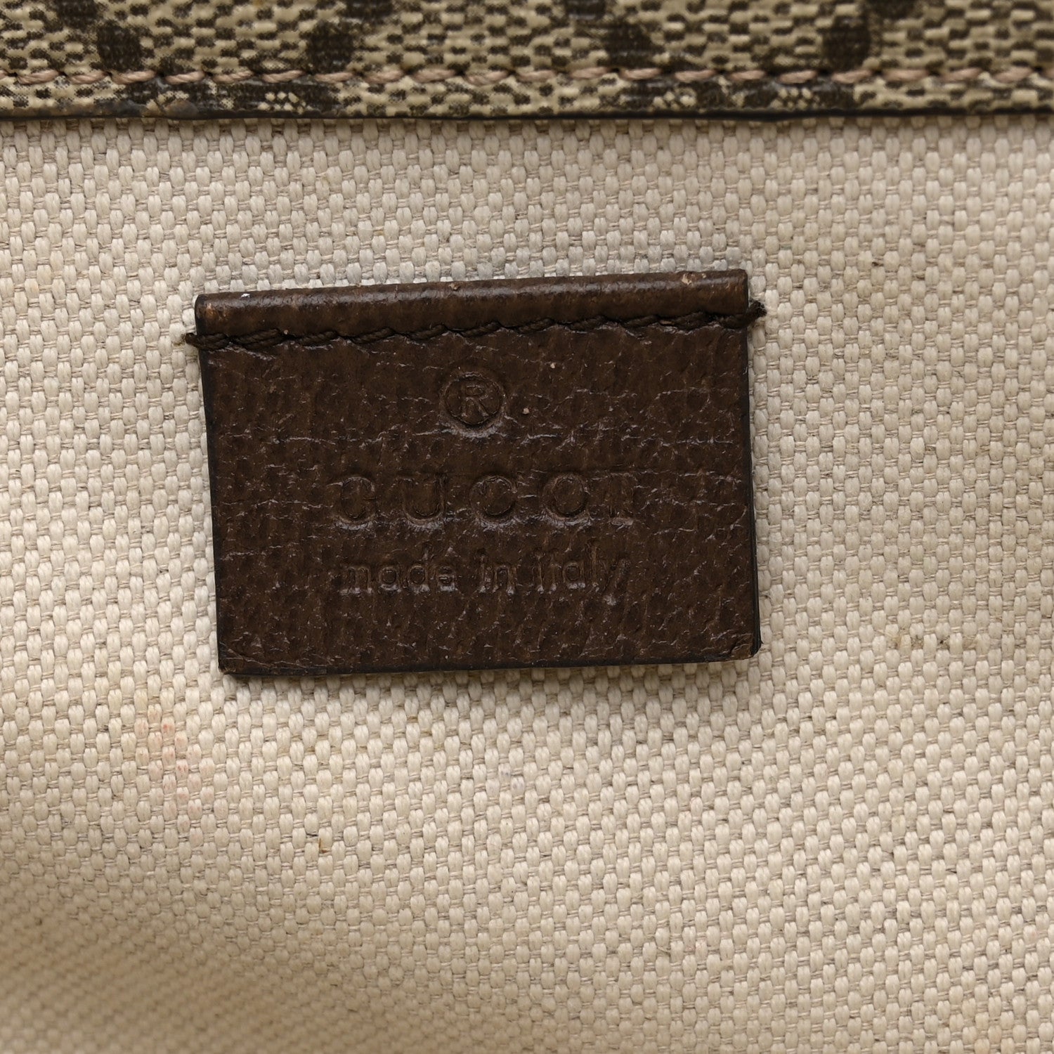GG Supreme Monogram Web Small Neo Vintage Double Flap Messenger Bag Beige New Acero