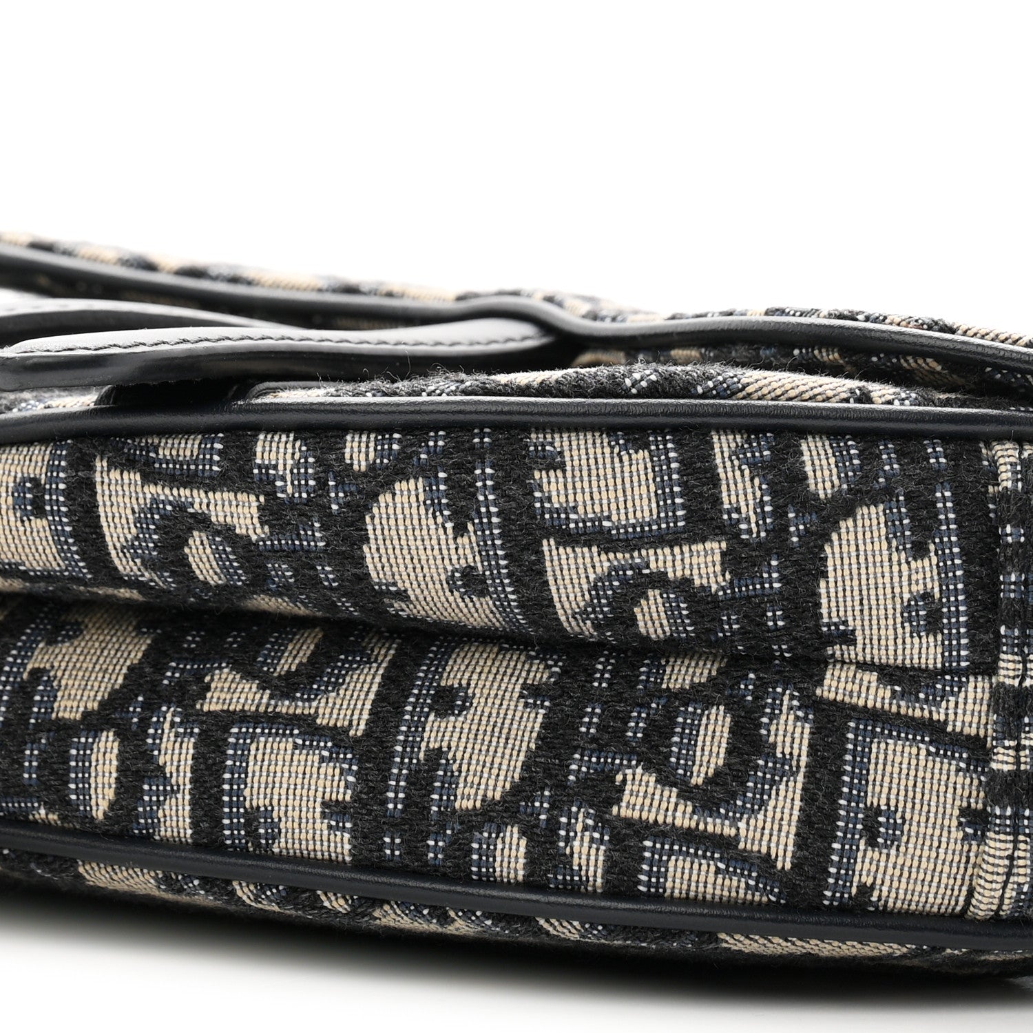 Oblique Mini Saddle Bag Blue