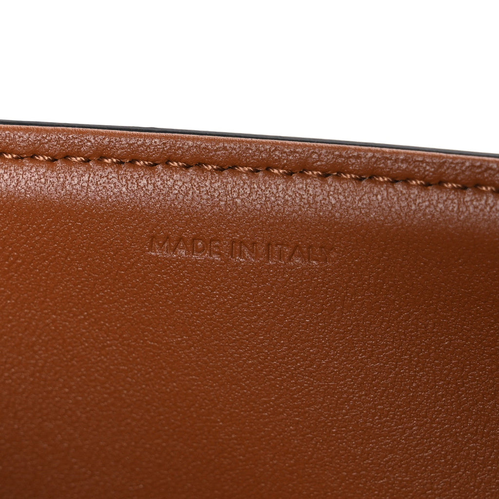 Natural Calfskin Medium Triomphe Tan