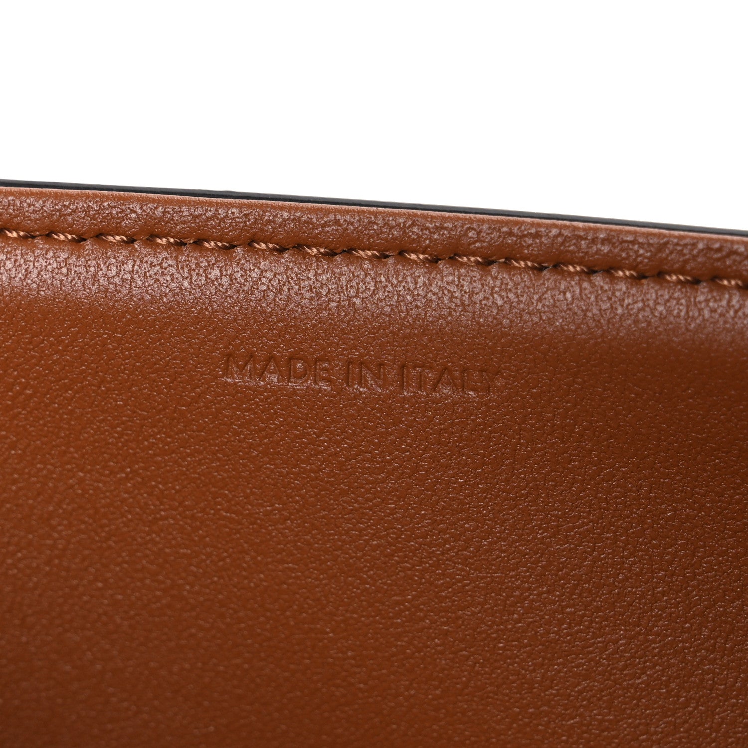 Natural Calfskin Medium Triomphe Tan