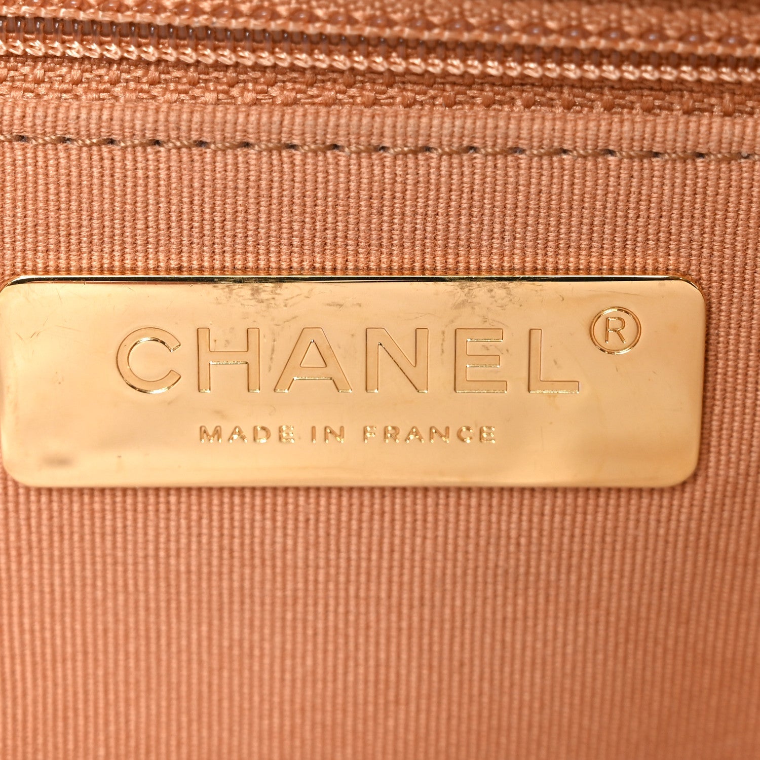 Lambskin Quilted Medium Chanel 19 Flap Brown