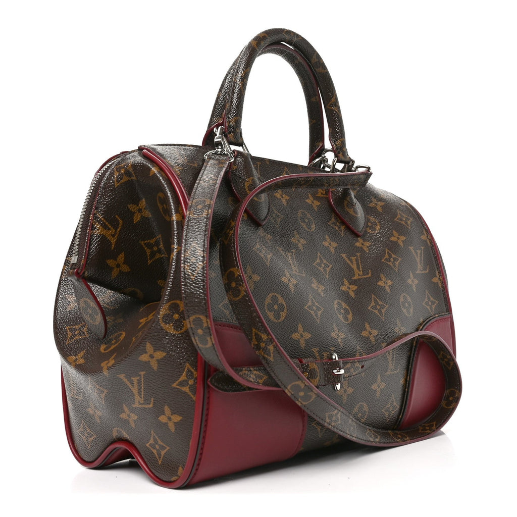 Monogram Shine Doc PM Bordeaux