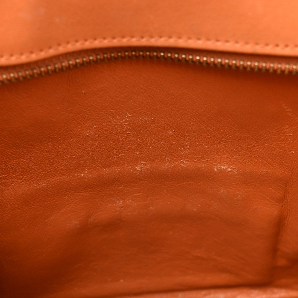 Smooth Calfskin Nano Luggage Light Copper