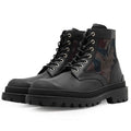 Dior Dior x Peter Doig Explorer Boots Leather Jacquard Boots
