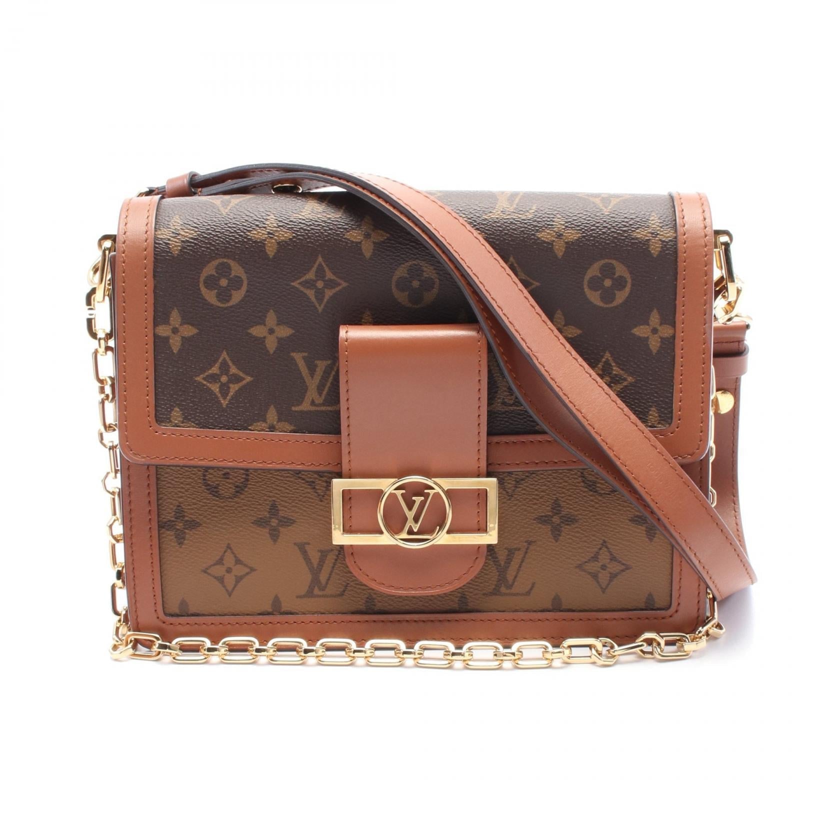 Louis Vuitton Dauphine MM Monogram Shoulder Bag