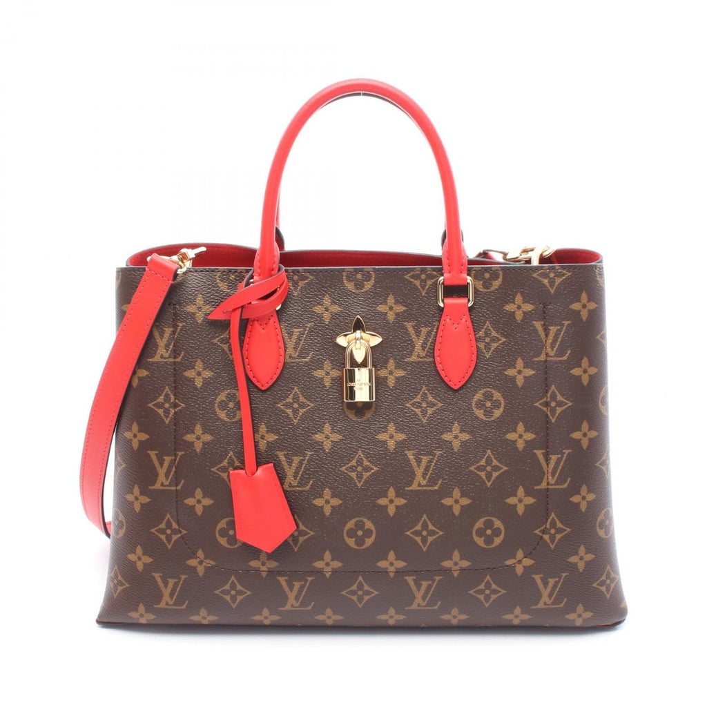 Louis Vuitton Flower Tote Monogram Coated Canvas 2way Bag