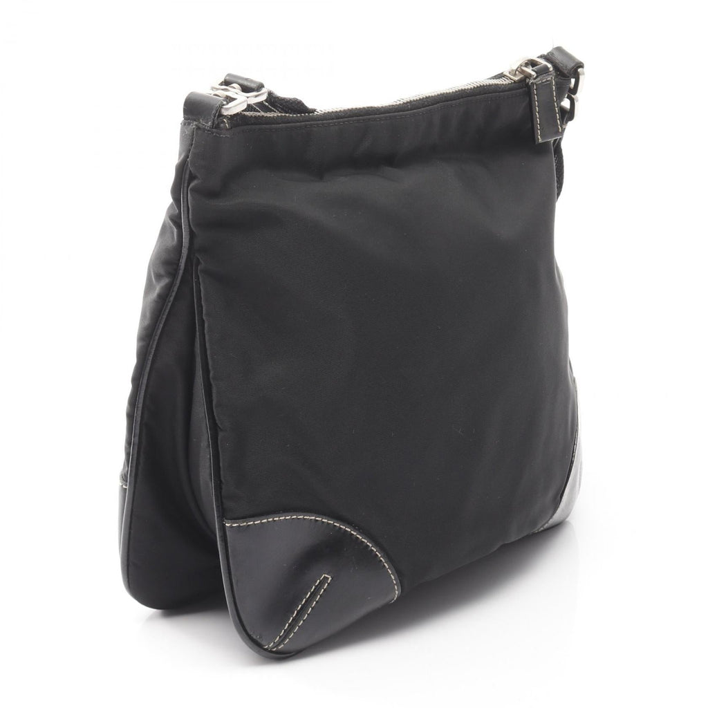 Prada TESSUTO LIGHT Nylon Leather Shoulder Bag