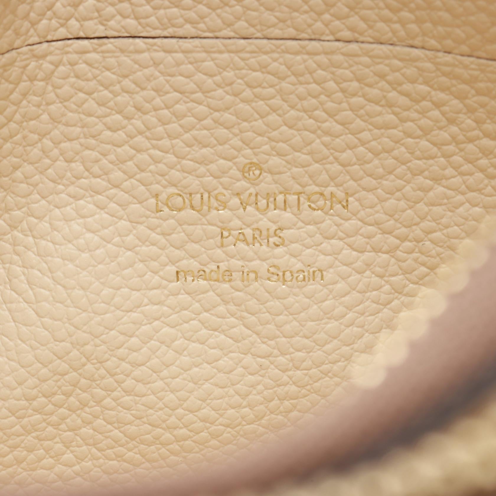 Louis Vuitton Pochette Double Zip Monogram Empreinte 2way Shoulder Bag