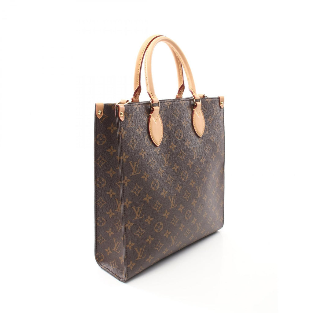 Louis Vuitton Sac Plat PM Monogram Coated Canvas Tote Bag
