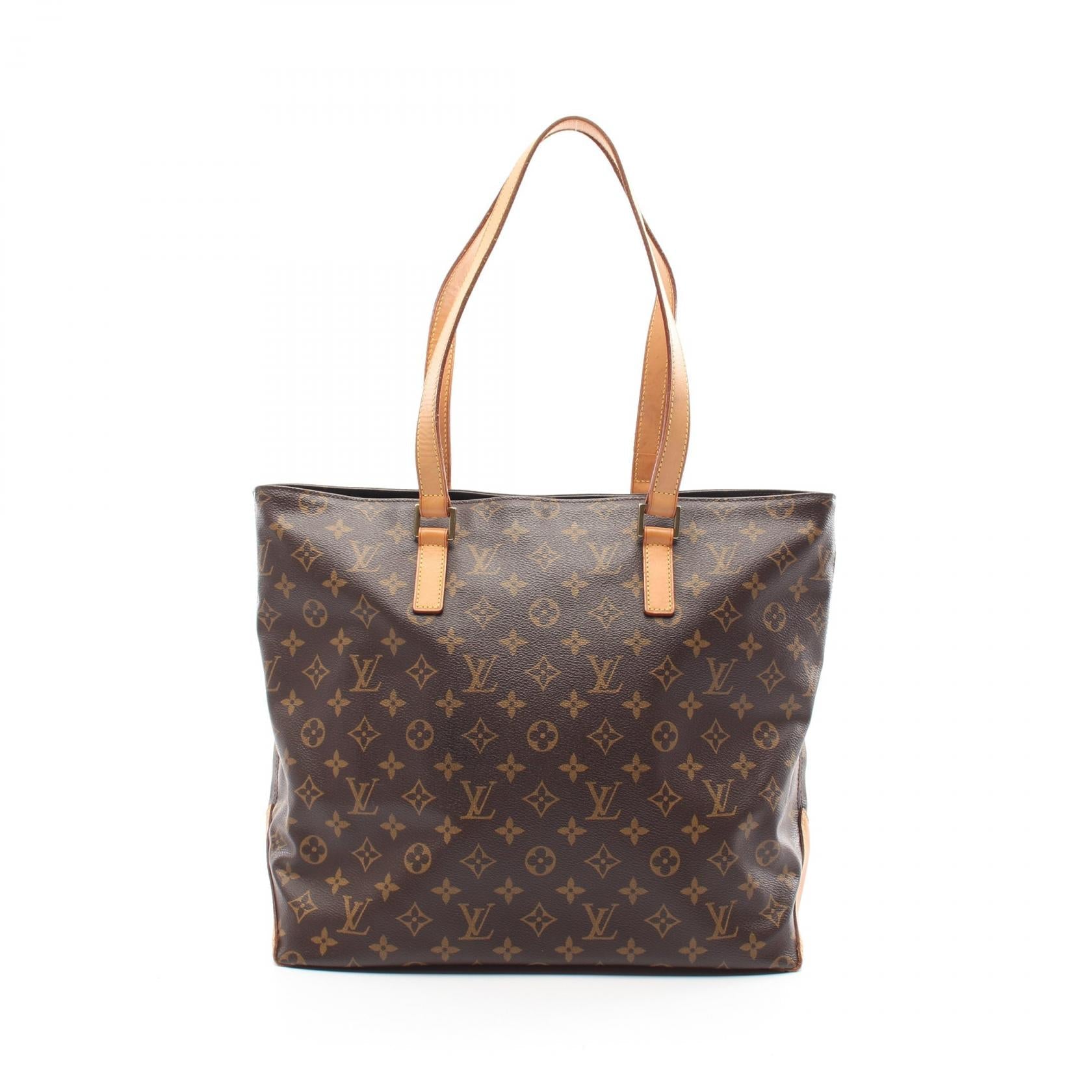 Louis Vuitton Cabas Mezzo Monogram Coated Canvas Tote Bag