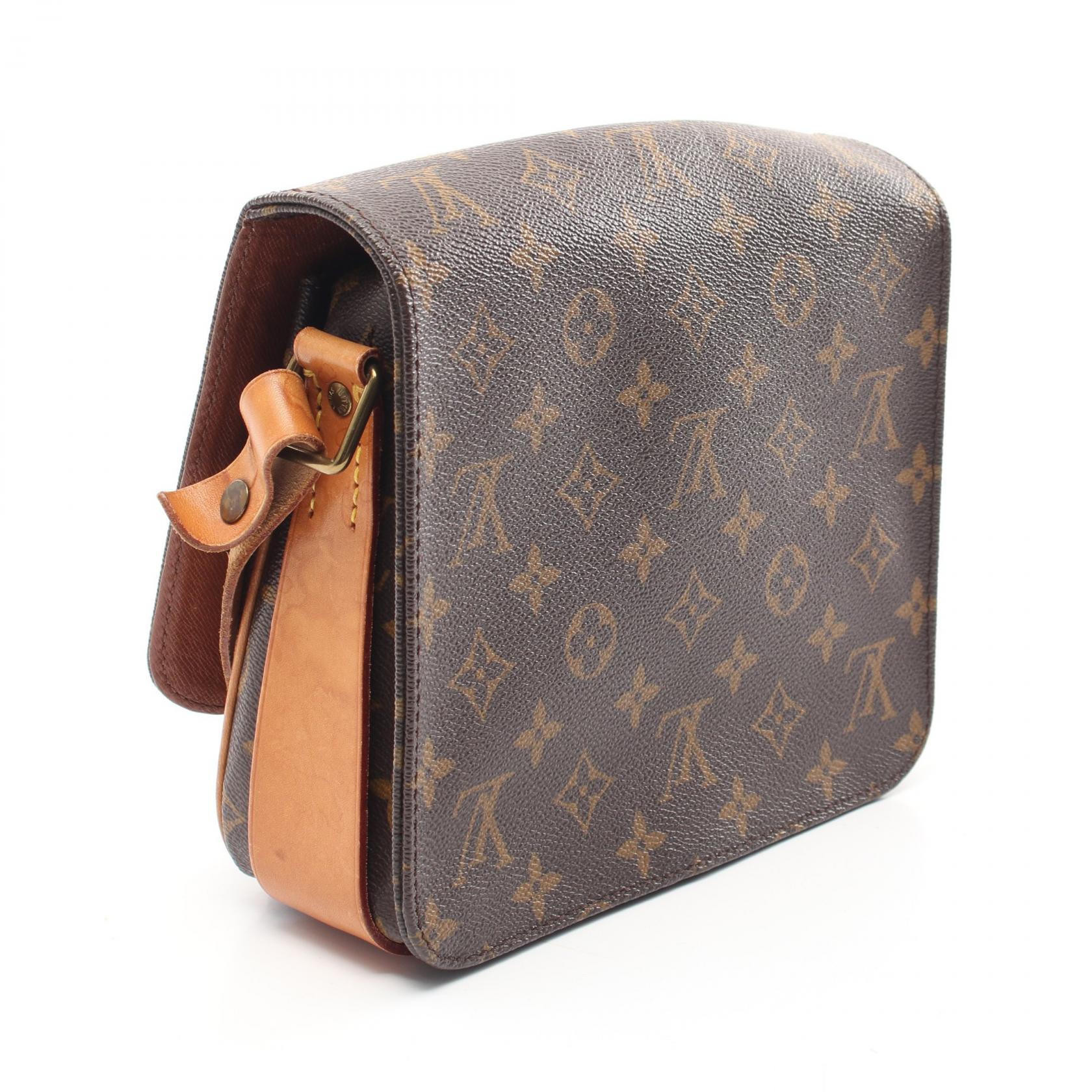 Louis Vuitton Cartouchiere MM Monogram Shoulder Bag