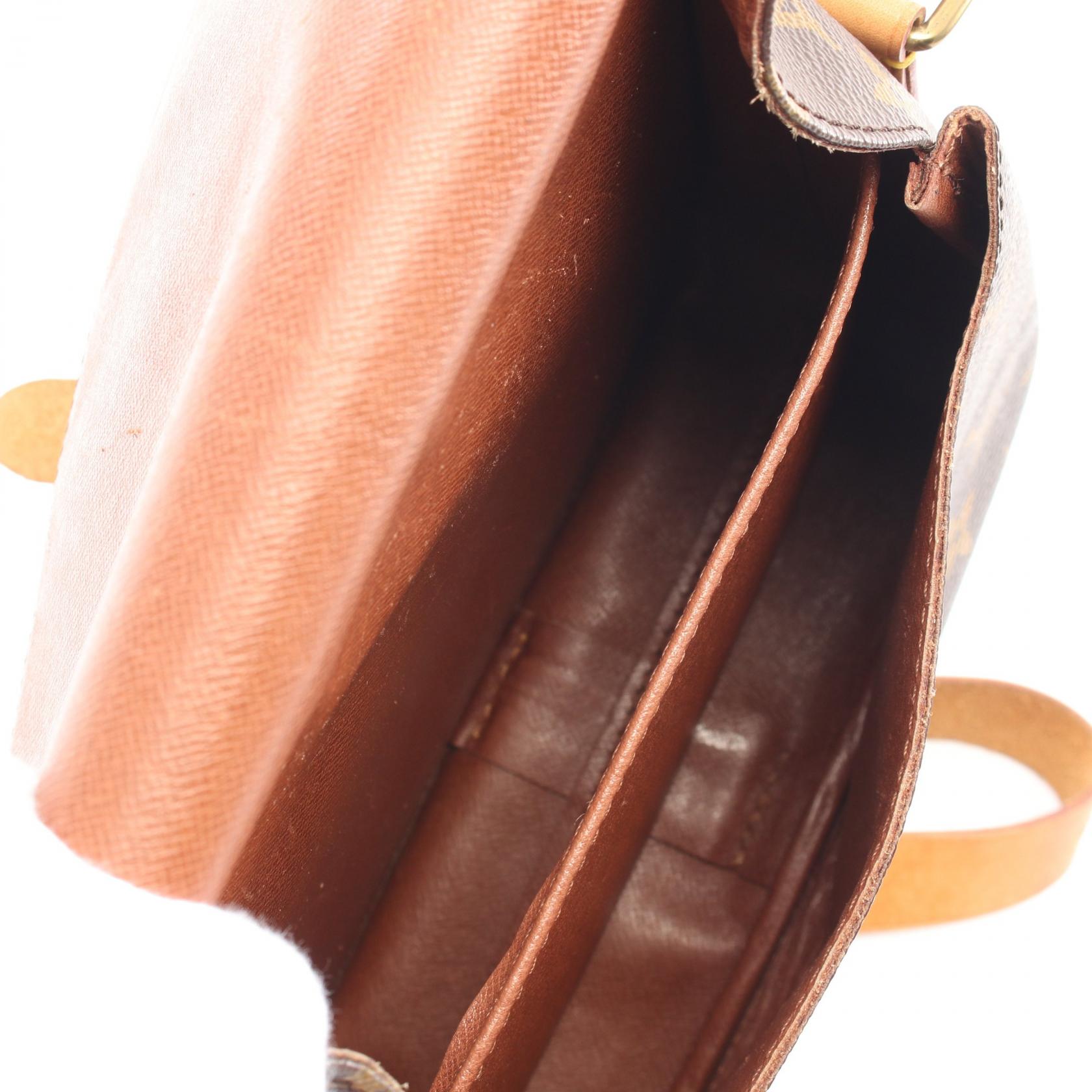 Louis Vuitton Cartouchiere MM Monogram Shoulder Bag