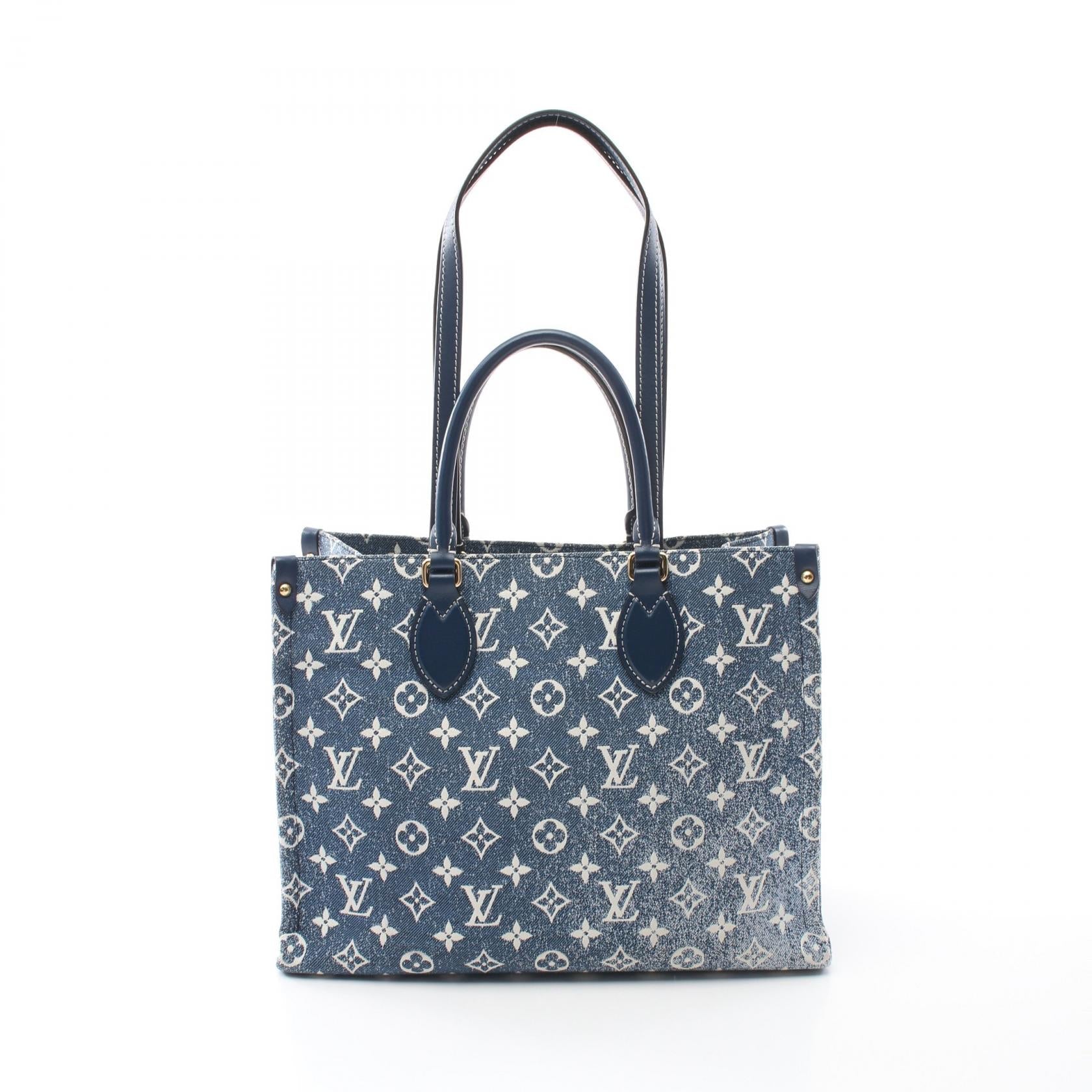Louis Vuitton OnTheGo MM Monogram Jacquard Tote Bag