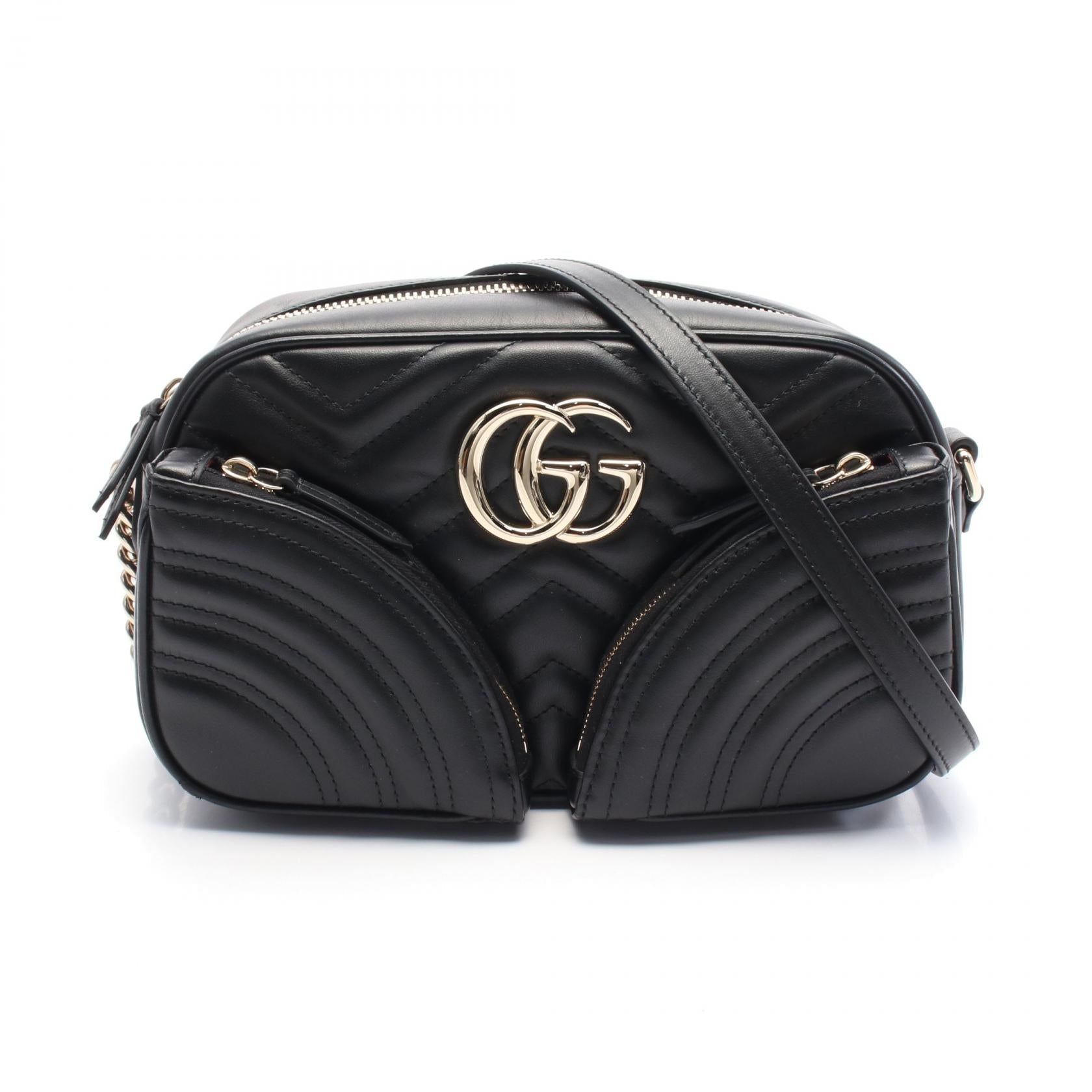 Gucci GG Marmont Small Leather Shoulder Bag
