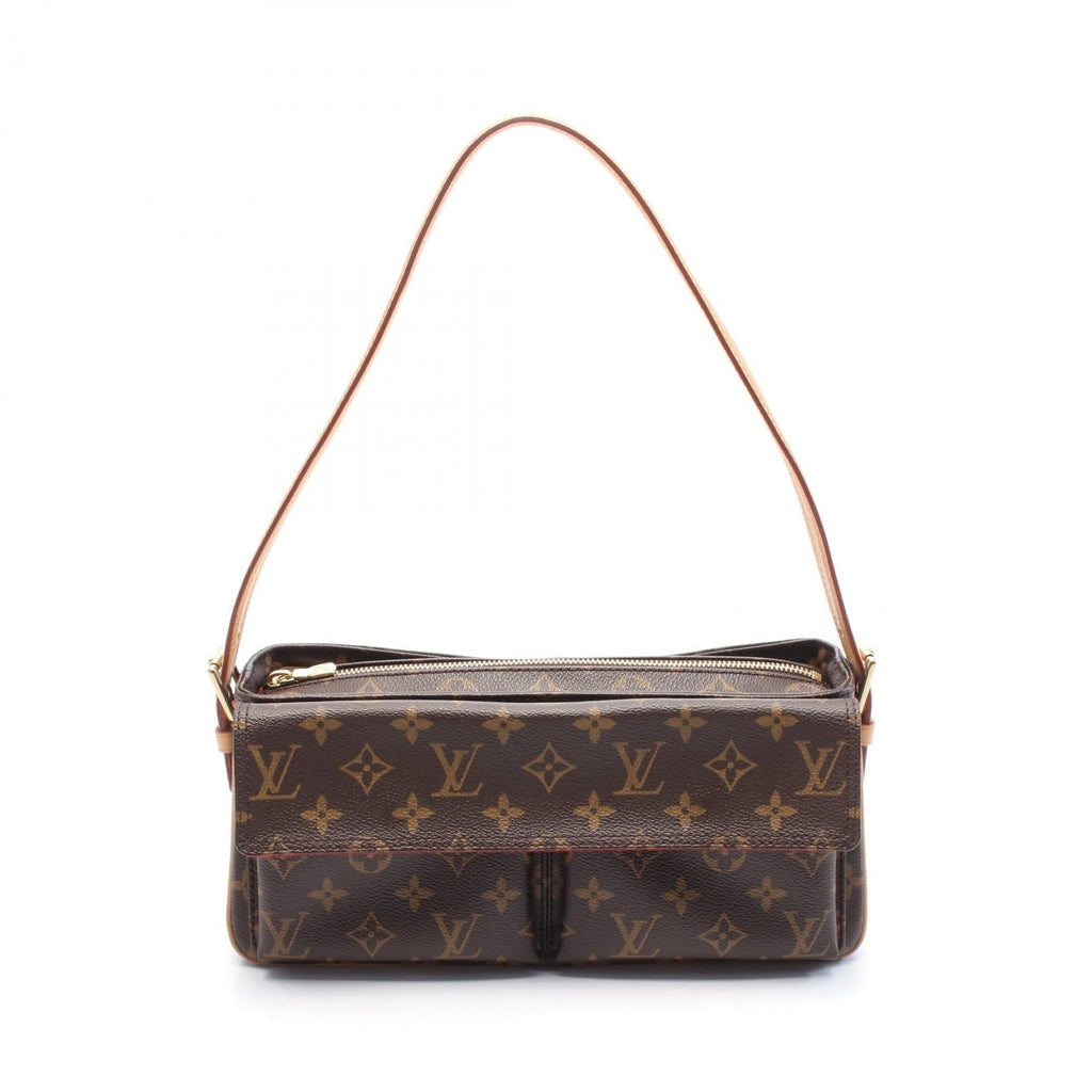 Louis Vuitton Vivasite MM Monogram Coated Canvas Shoulder Bag