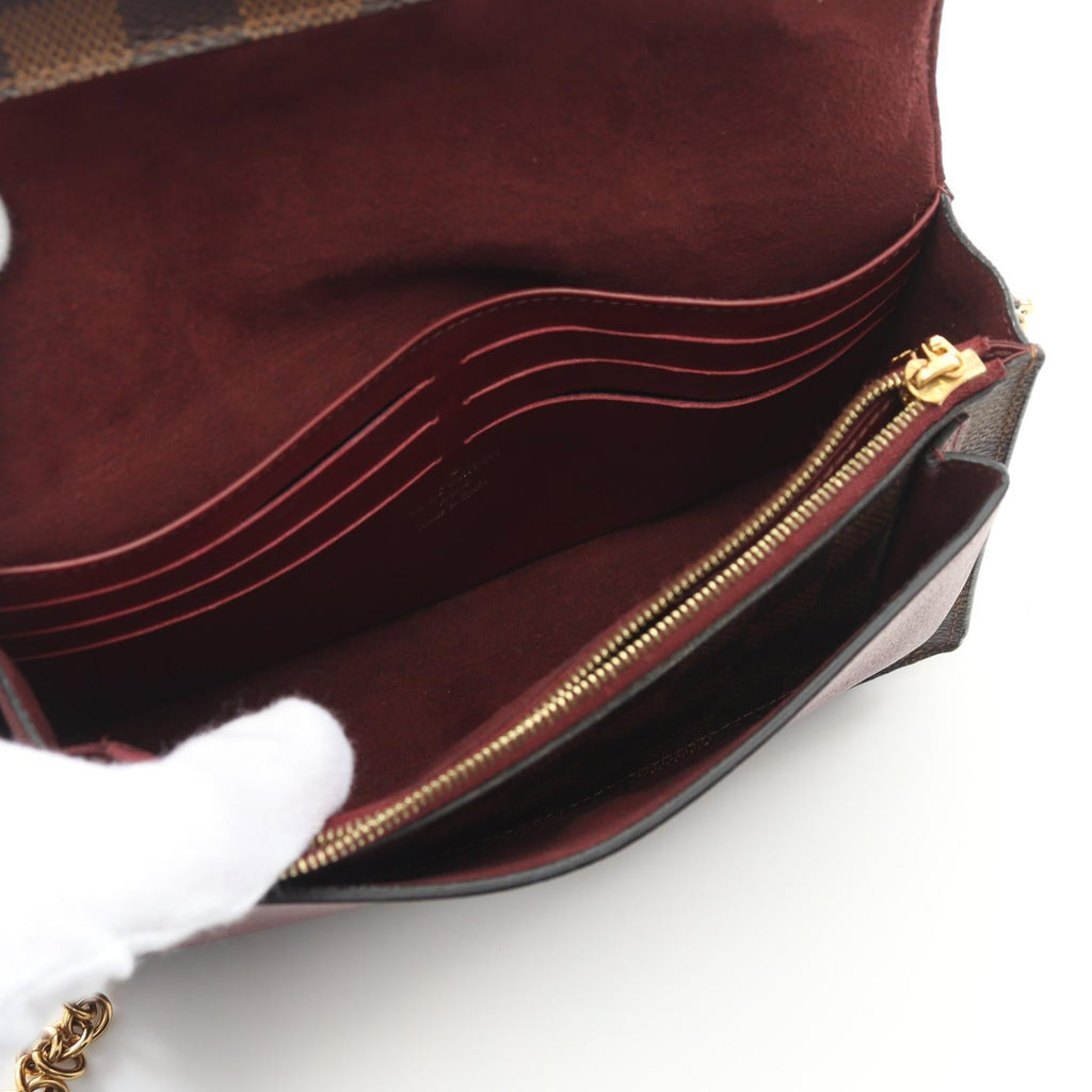 Louis Vuitton Portefeuille Vavin Damier Coated Canvas Shoulder Bag