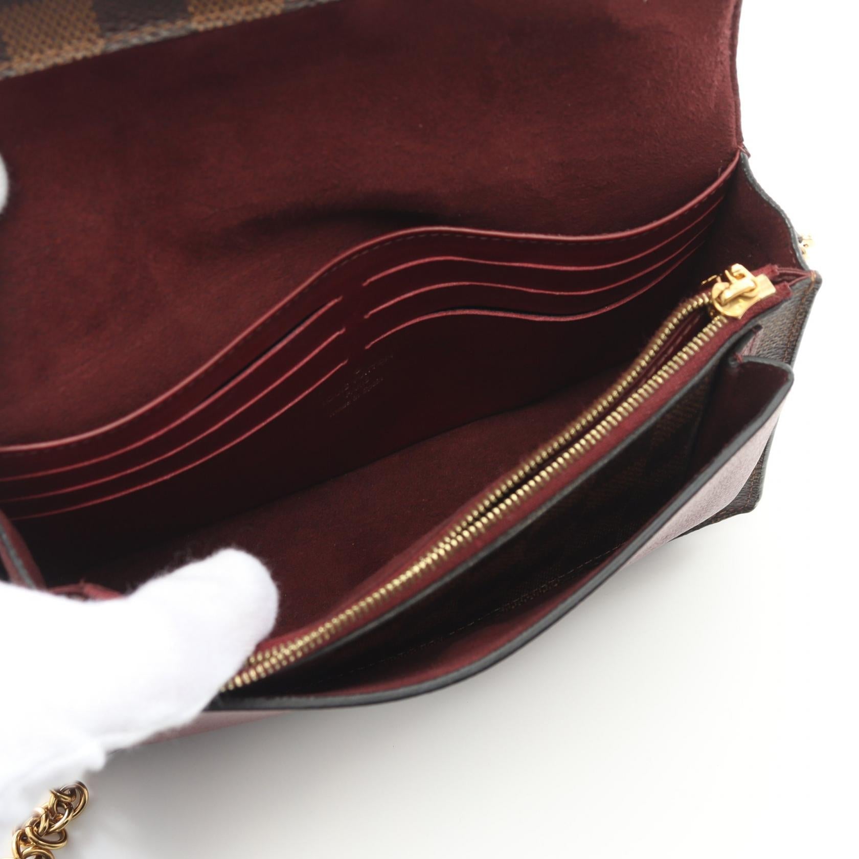 Louis Vuitton Portefeuille Vavin Damier Coated Canvas Shoulder Bag