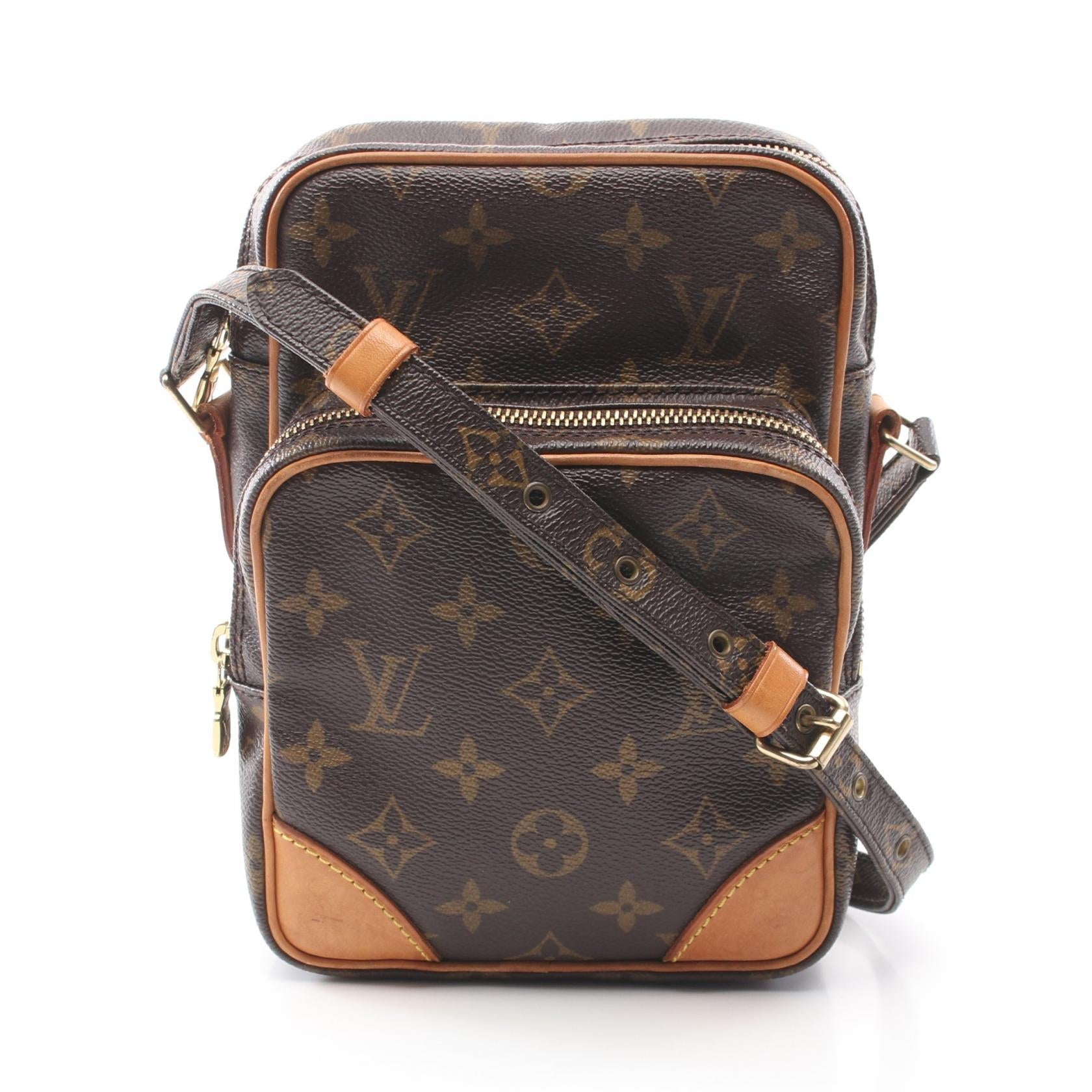 Louis Vuitton Amazon Monogram Coated Canvas Shoulder Bag