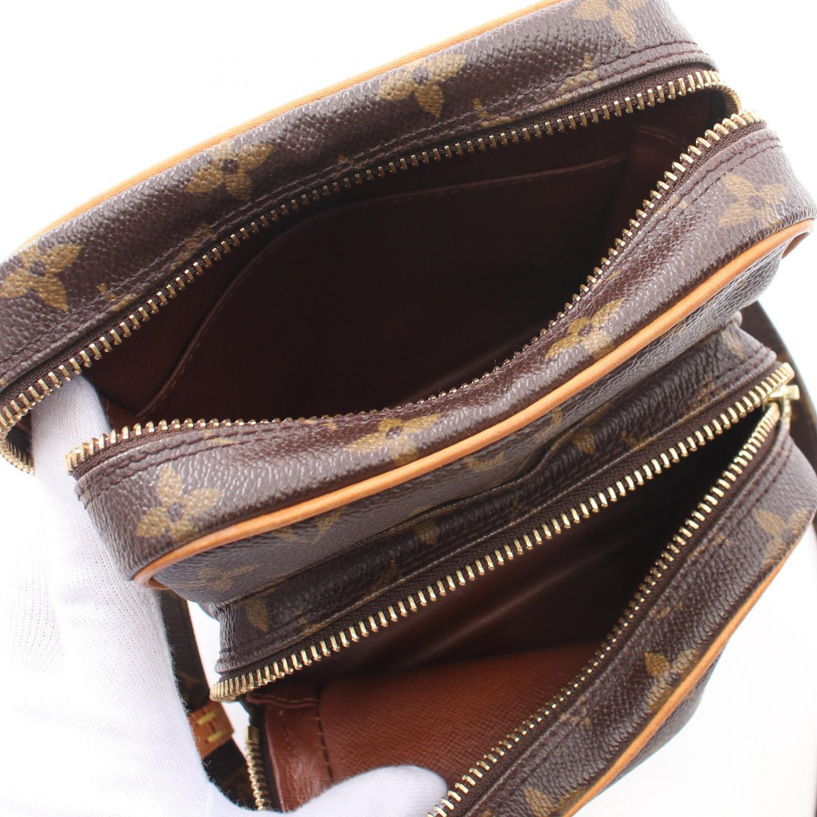 Louis Vuitton Amazon Monogram Coated Canvas Shoulder Bag
