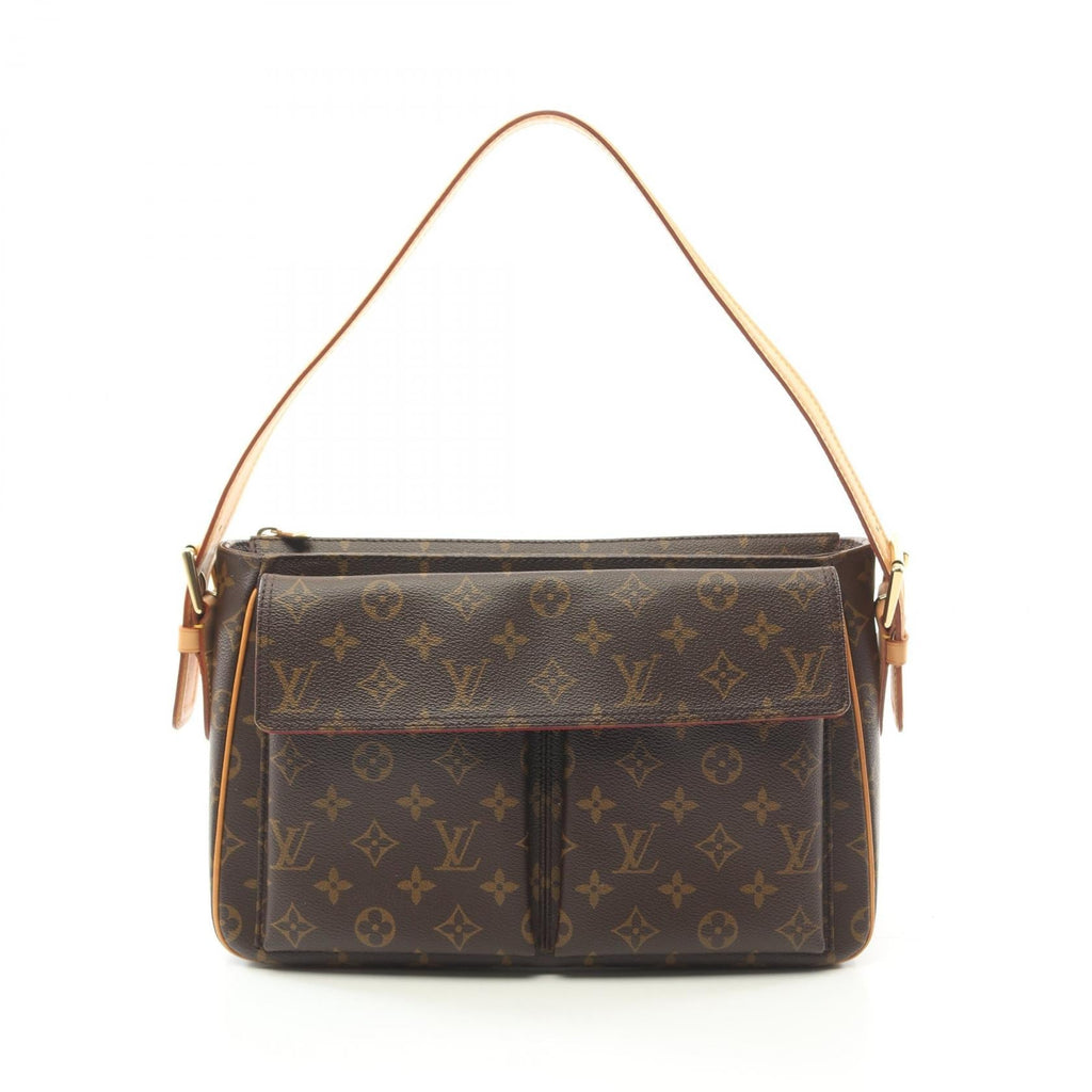 Louis Vuitton Vivasite GM Monogram Coated Canvas Shoulder Bag