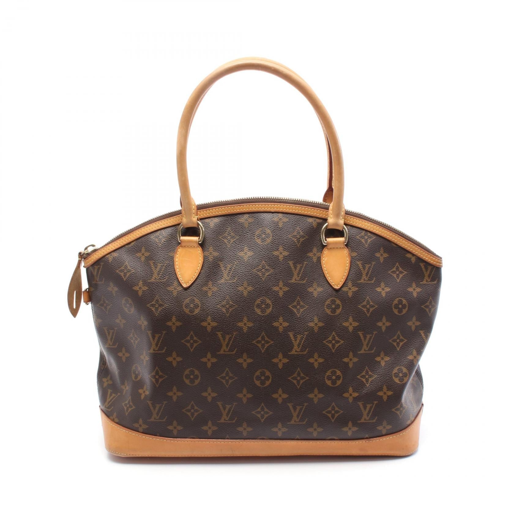 Louis Vuitton Lockit Horizontal Monogram Coated Canvas Tote Bag