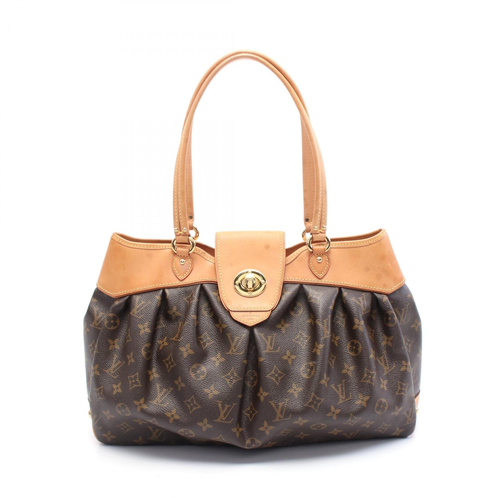 Louis Vuitton Boetie MM Monogram Coated Canvas Shoulder Bag