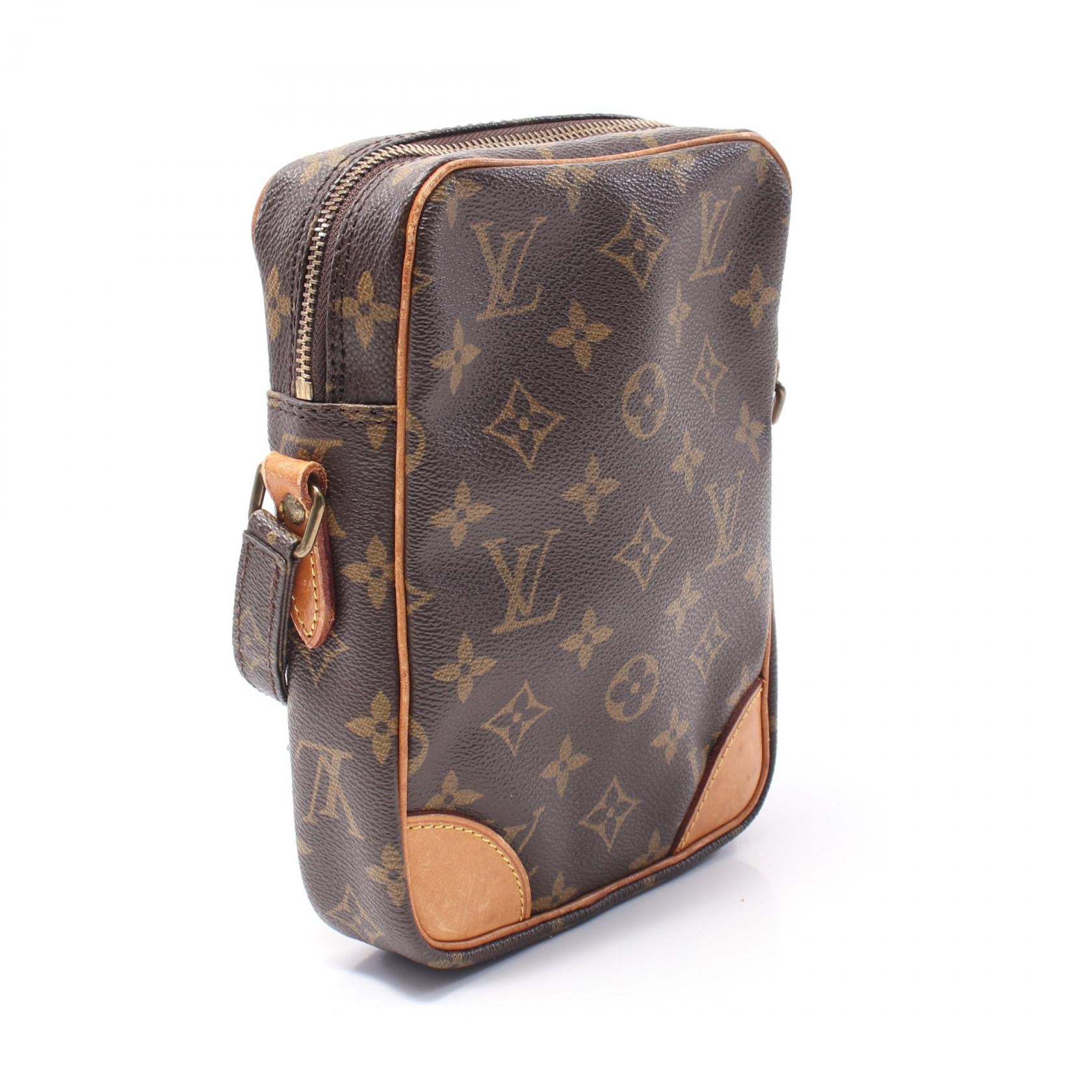 Louis Vuitton Danube Monogram Coated Canvas Shoulder Bag