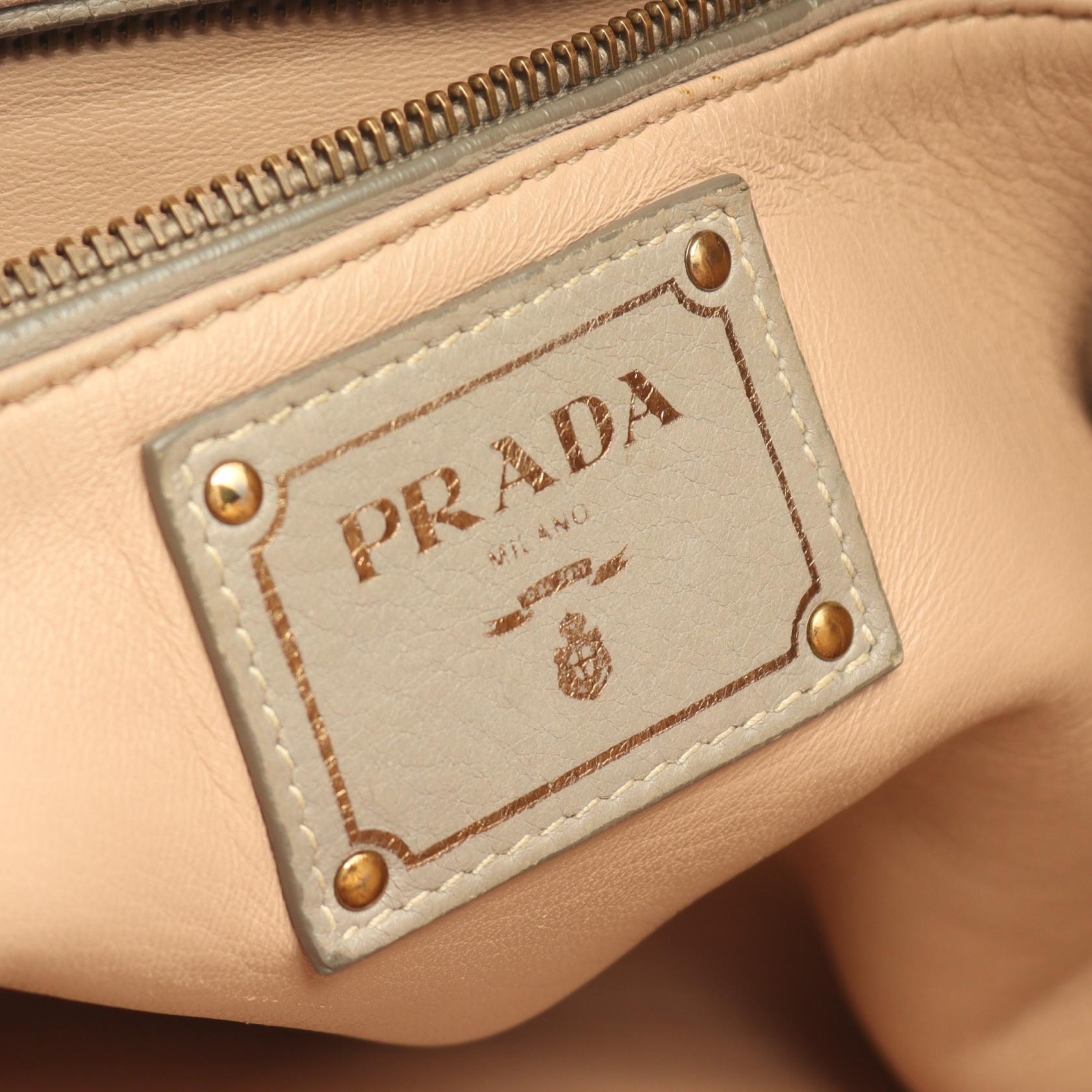 Prada Deerskin Tote Bag