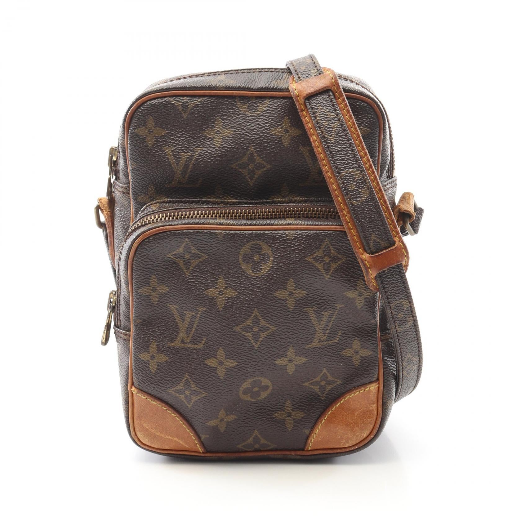 Louis Vuitton Amazon Monogram Coated Canvas Shoulder Bag