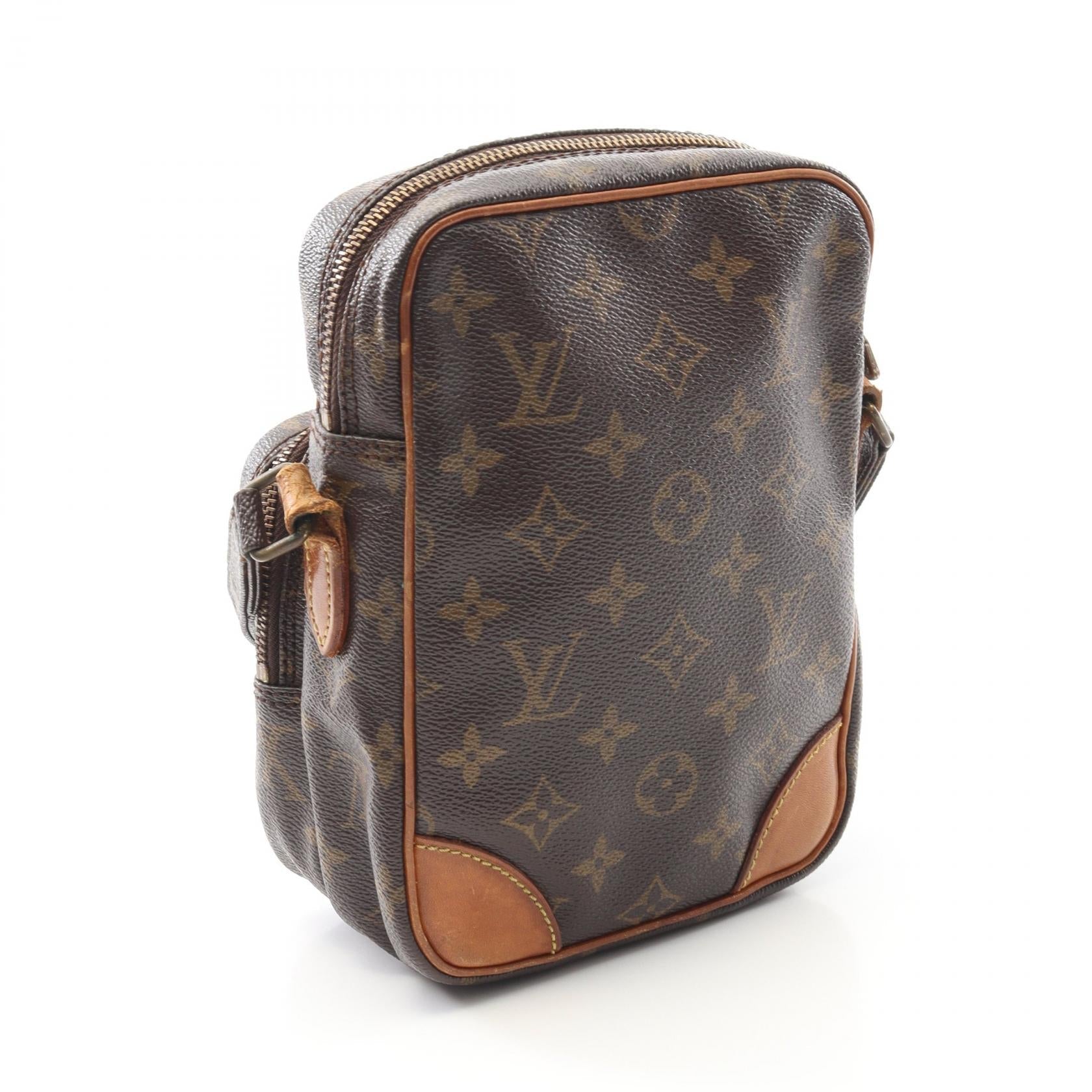 Louis Vuitton Amazon Monogram Coated Canvas Shoulder Bag