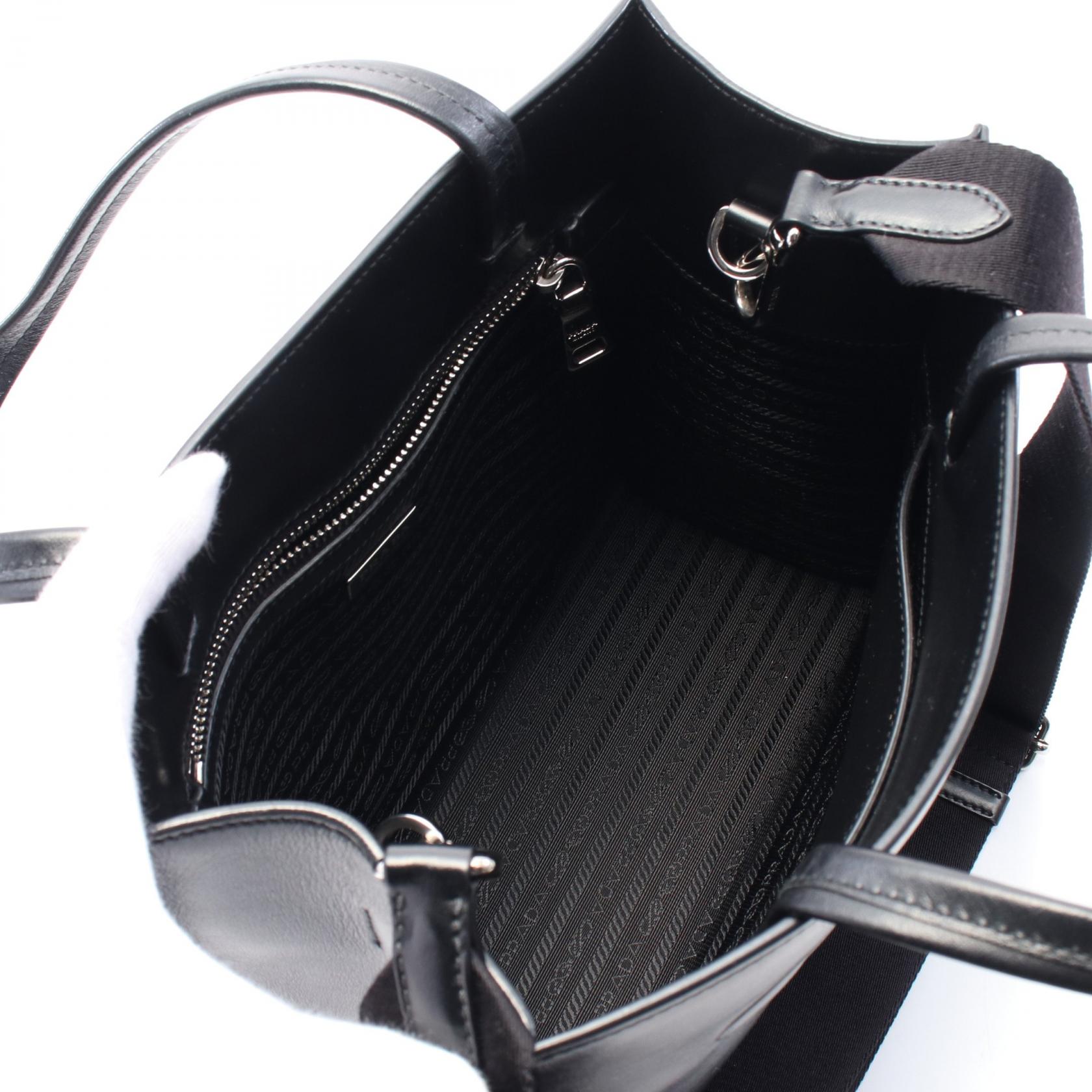 Prada SOFT CALF Leather Tote Bag