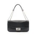 Fendi Baguette Chain Large Shoulder Bag Leather Bag