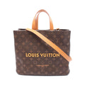 Louis Vuitton Shopper Tote MM Monogram Leather Tote Bag