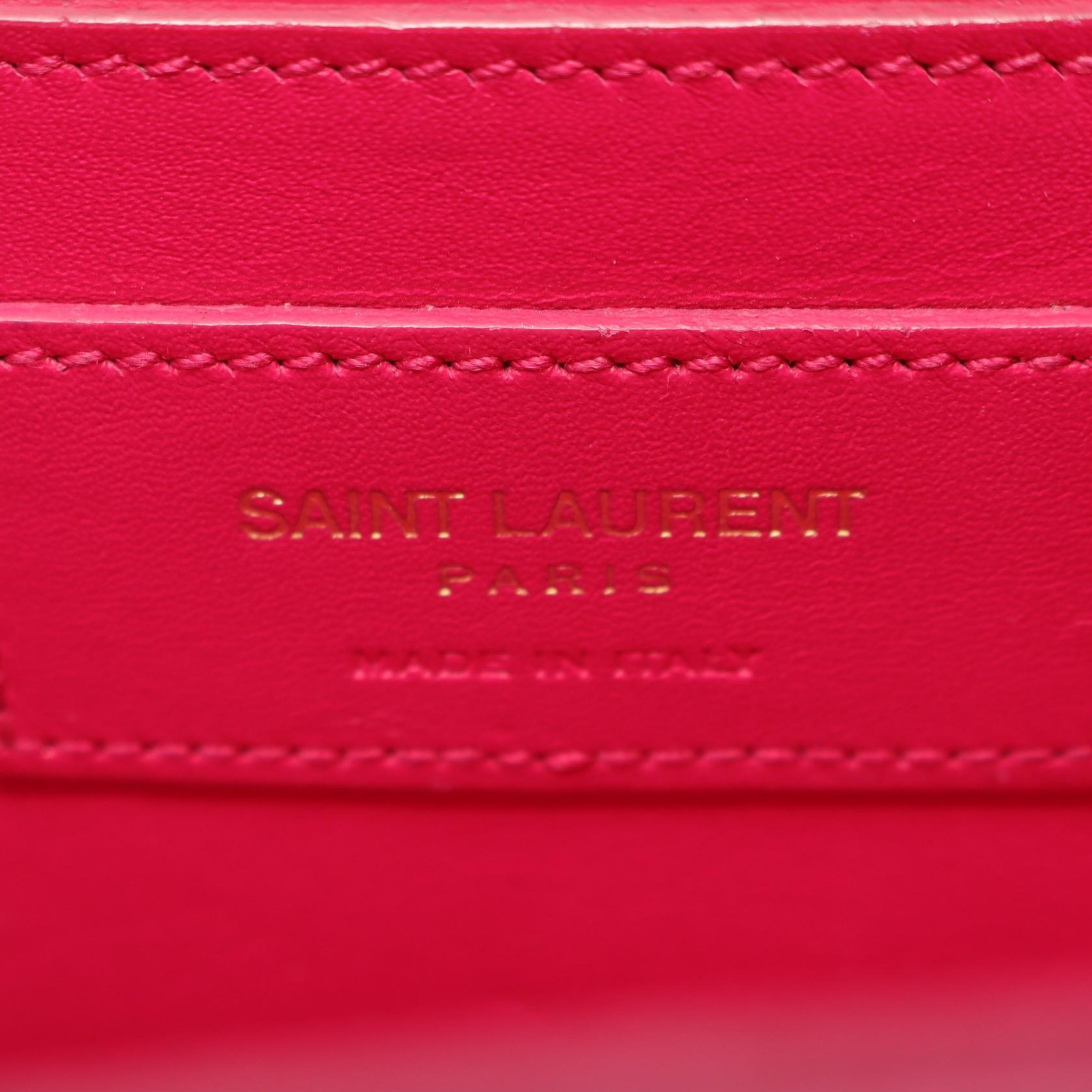 Saint Laurent KATE Monogram Leather Shoulder Bag