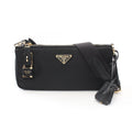 Prada TESSUTO＋VITELLO Nylon Leather Shoulder Bag
