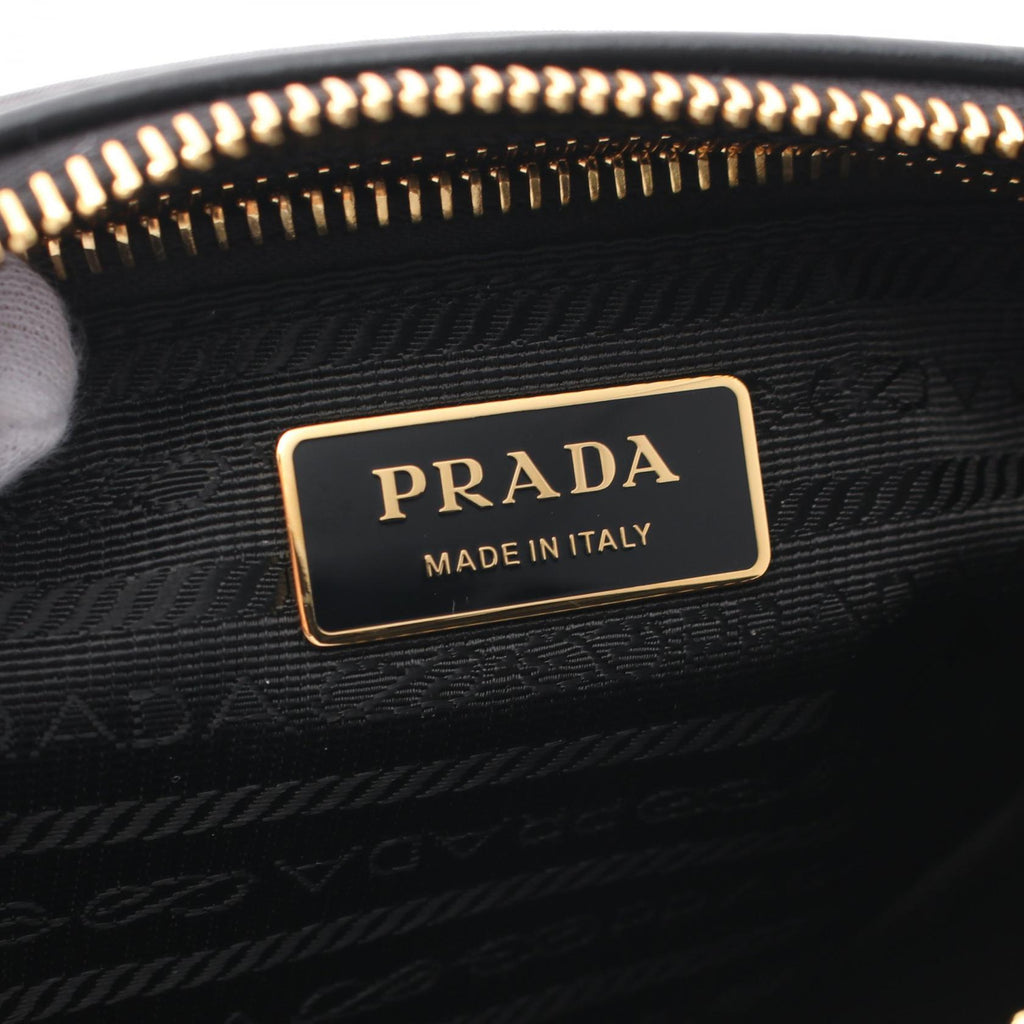 Prada TESSUTO＋VITELLO Nylon Leather Shoulder Bag