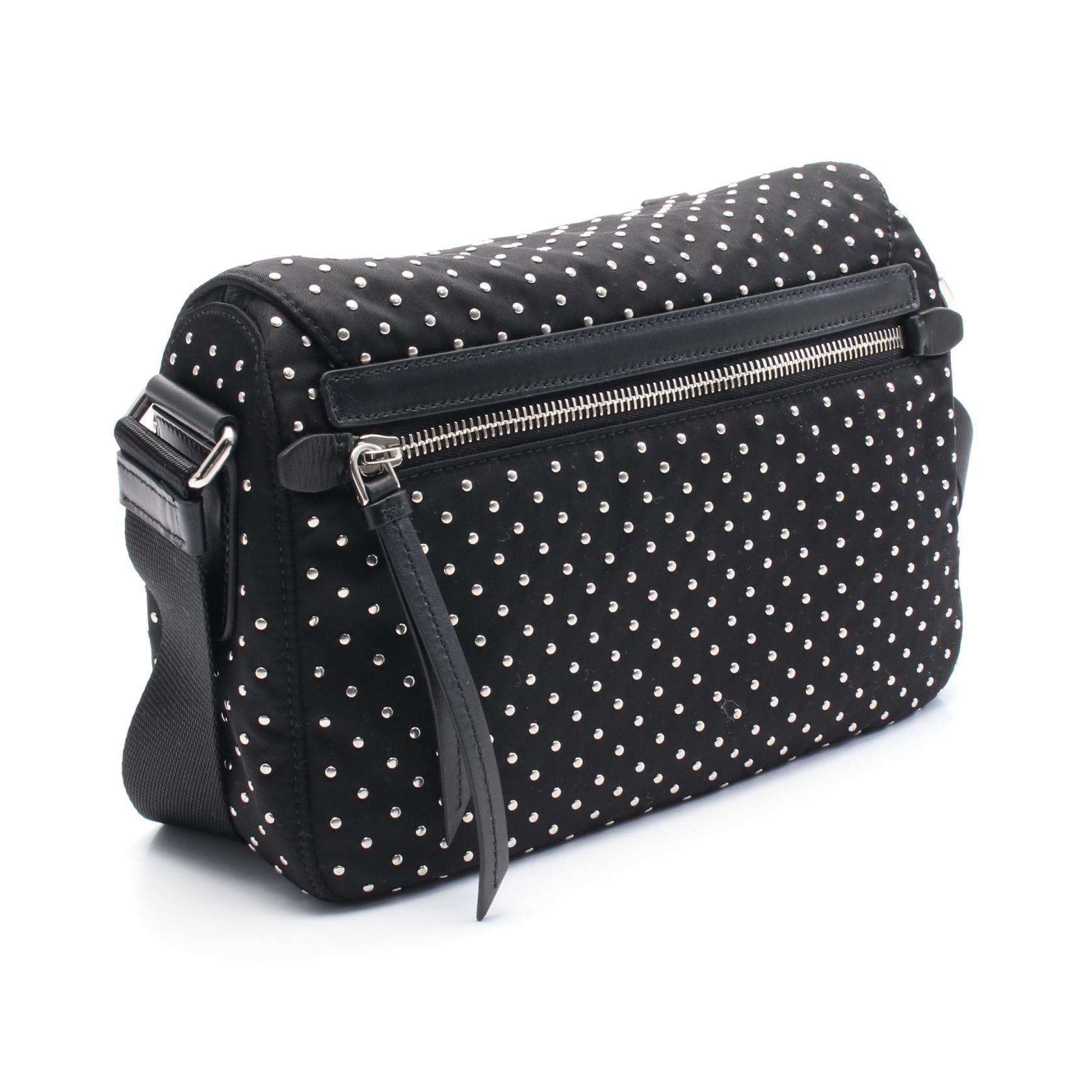 Prada Re-Nylon Nylon Leather Shoulder Bag