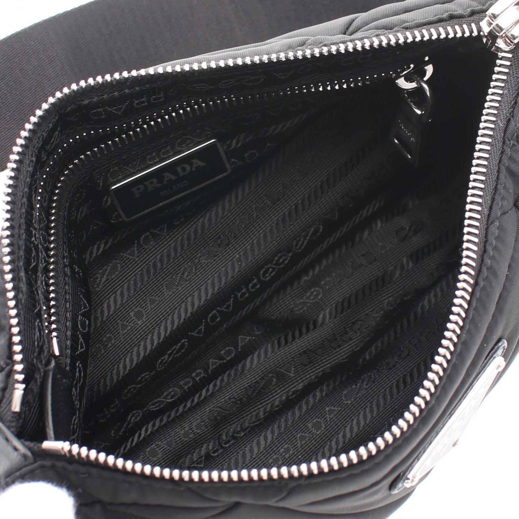 Prada TESSUTO QUILTING Nylon Shoulder Bag