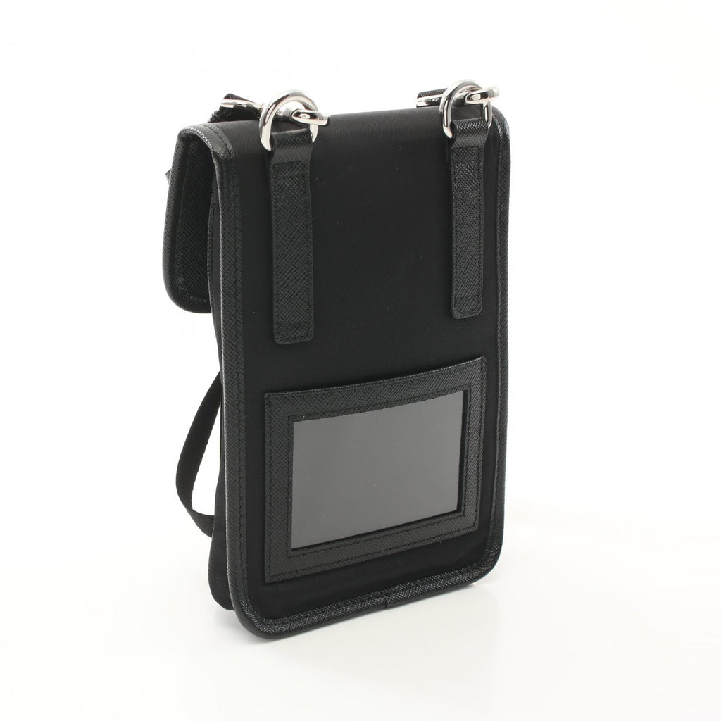 Prada TESSUTO+SAFFIANO Nylon+Saffiano Leather Shoulder Bag