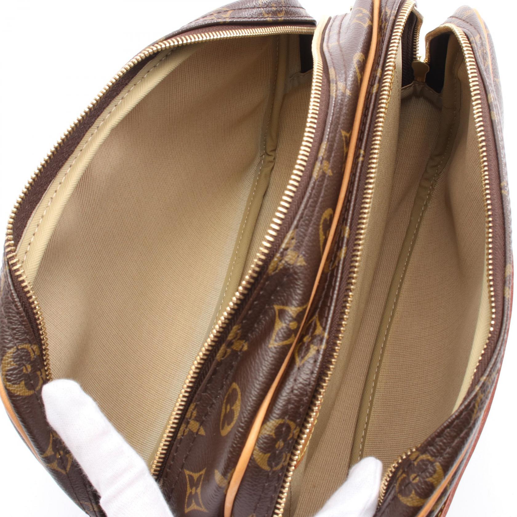 Louis Vuitton Reporter PM Monogram Coated Canvas Shoulder Bag