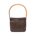 Louis Vuitton Looping MM Monogram Coated Canvas Shoulder Bag